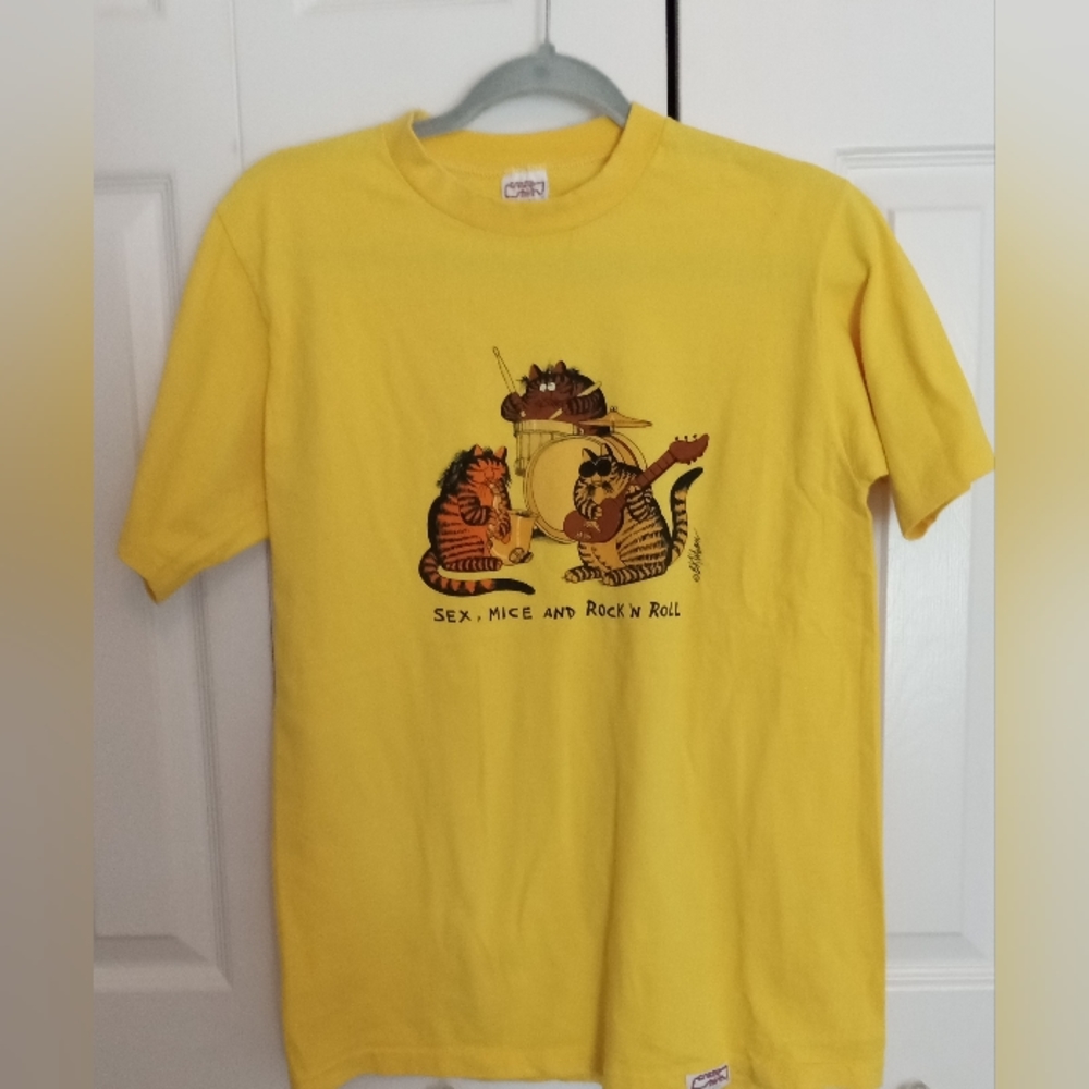 Kliban cat shirt, size M - Picture 1 of 8